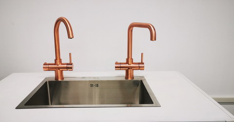 hot and cold water filter kitchen tap