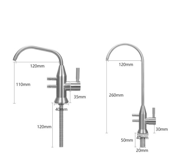 faucet for alkaline water machine